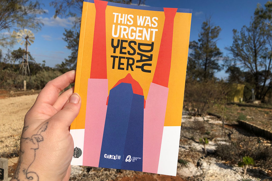 The "This Was Urgent Yesterday" book cover