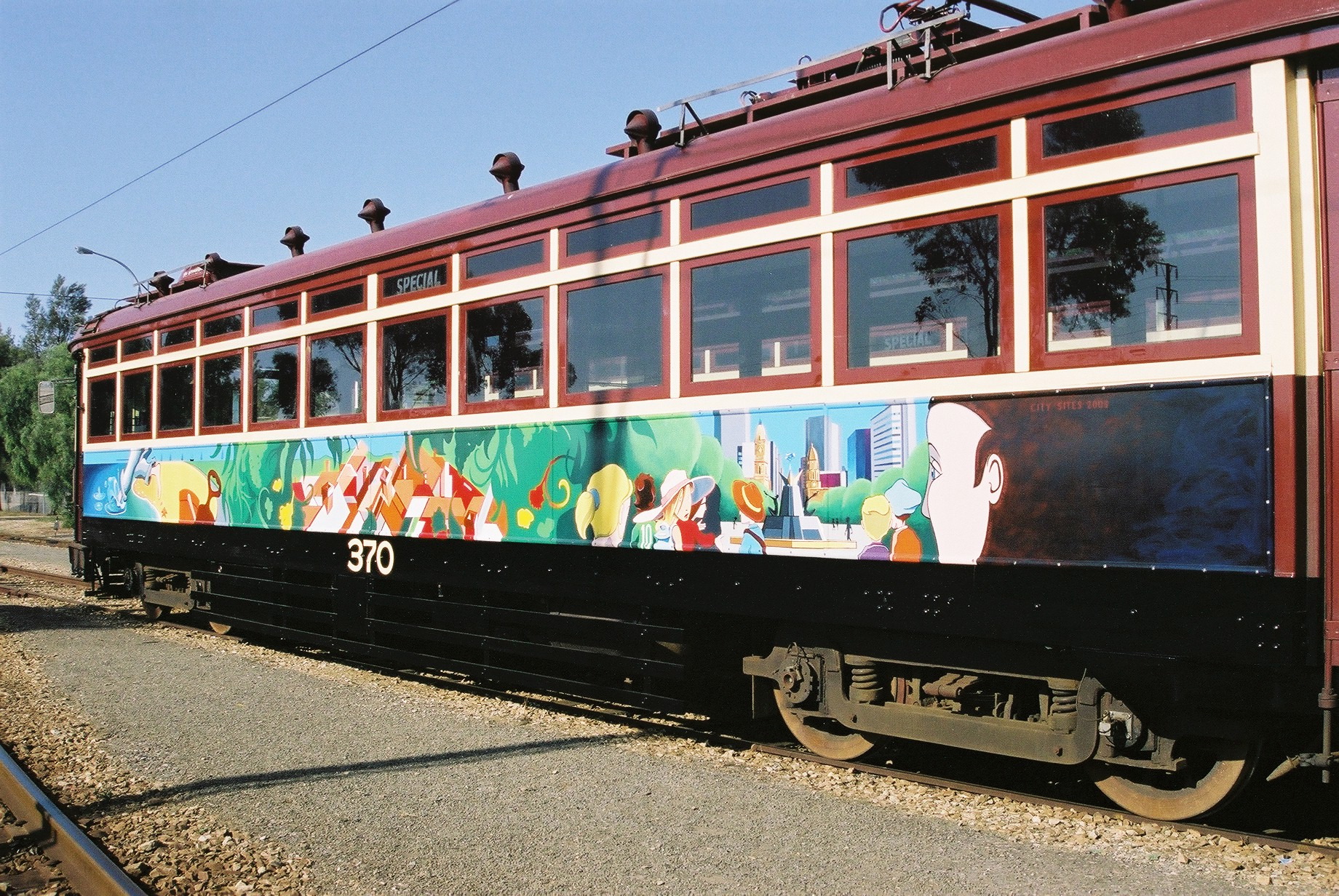 Painted Tram - 2003>