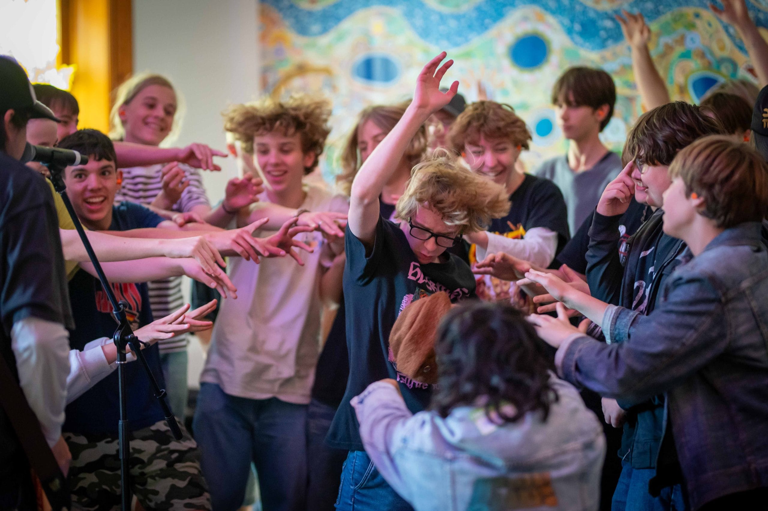 Carclew's Holiday Bands program on Wednesday 15th of April 2026; Photo: Naomi Jellicoe