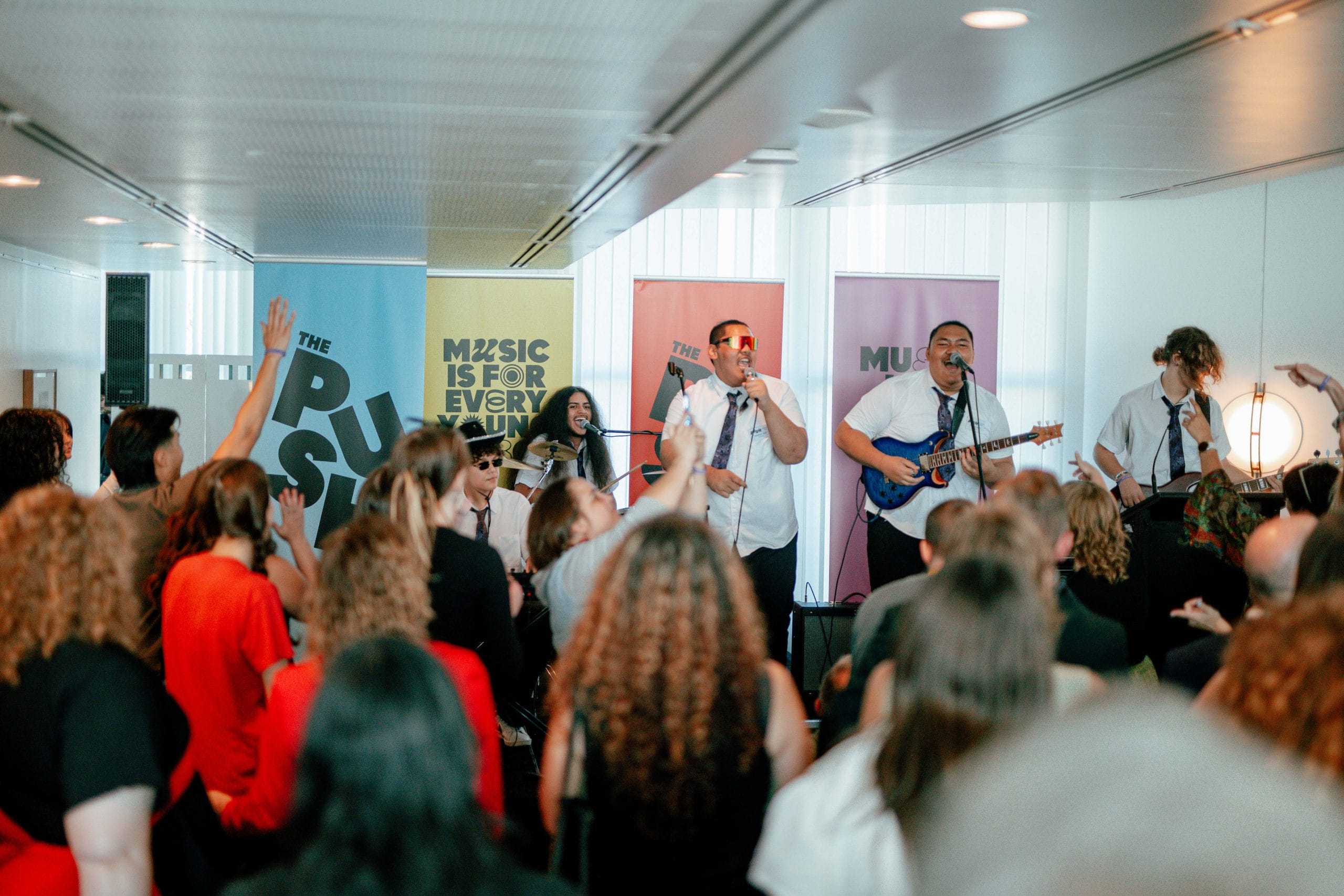 The Push Youth Delegation at Parliament House, 2026; Photo: Jack Toohey