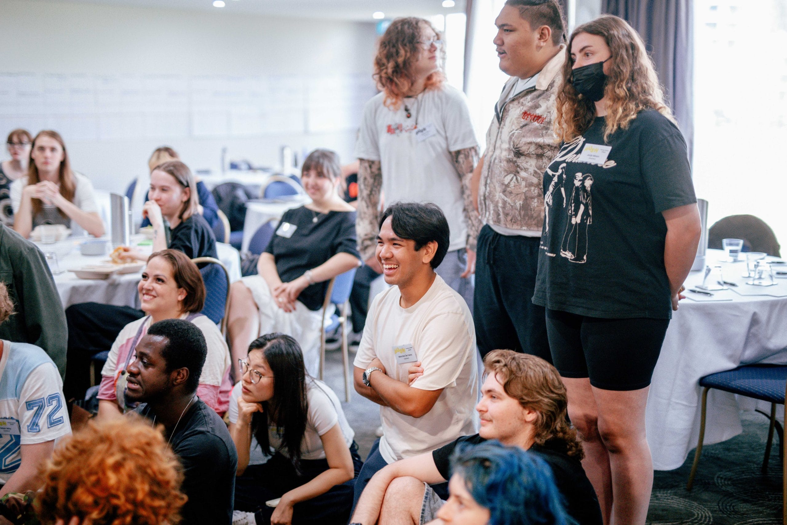 The Push Youth Delegation at Parliament House, 2026; Photo: Jack Toohey