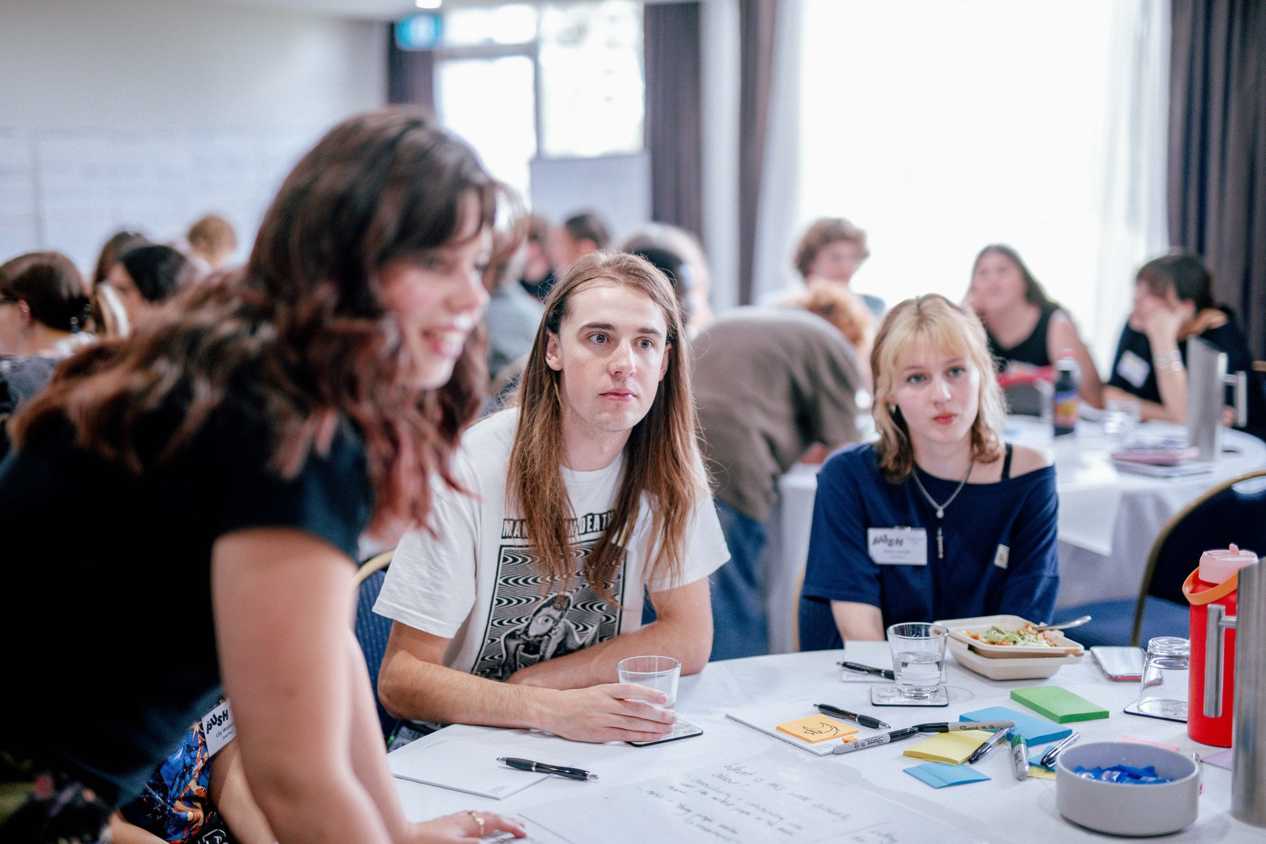 The Push Youth Delegation at Parliament House, 2026; Photo: Jack Toohey